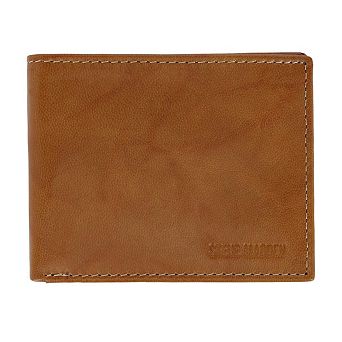 Steve Madden Men's Antiqued Leather Passcase Wallet