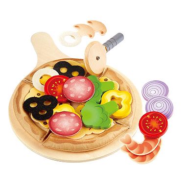 Hape Kitchen Food Perfect Pizza Playset