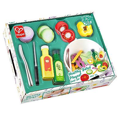 Hape Kitchen Food Healthy Salad Playset