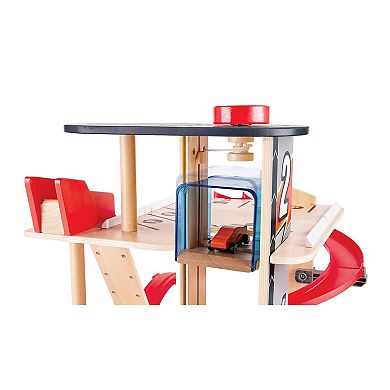 Hape Parking Garage Gearhead Stunt Playset