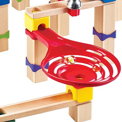 Hape Marble Run: Tricks n' Twists DIY Wood Building Racetrack