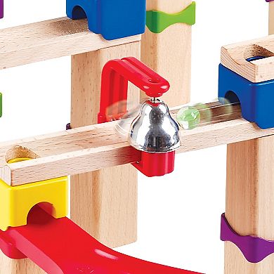 Hape Marble Run: Tricks n' Twists DIY Wood Building Racetrack