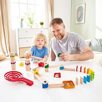Hape Marble Run: Crazy DIY Wood Building Racetrack