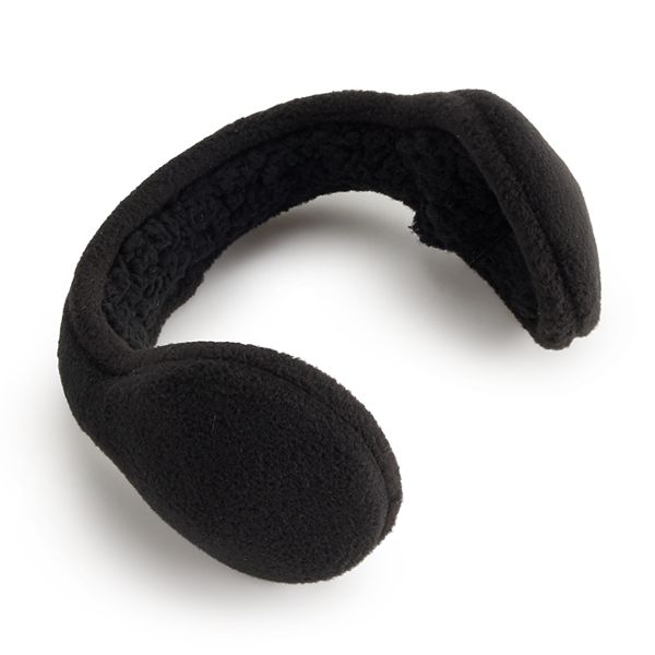 Women's Cuddl Duds® Fleece Earmuffs - Black