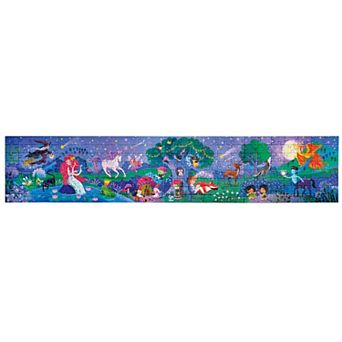 Hape Giant Glow-In-The-Dark Magic Forest 200 pc Puzzle