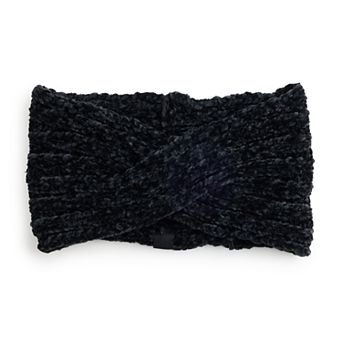 Women's Cuddl Duds Chenille Twisted Headband