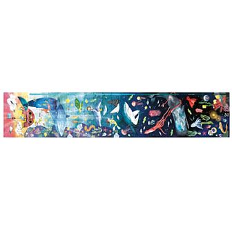 Hape Giant Glow-In-The-Dark Ocean Life 200 pc Puzzle