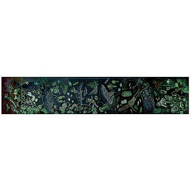 Hape Giant Glow-In-The-Dark Ocean Life 200-Piece Puzzle