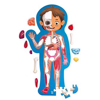 Hape Human Body Educational Anatomy Jigsaw Puzzle