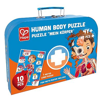 Hape Human Body Educational Anatomy Jigsaw Puzzle