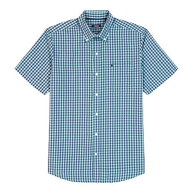 Big & Tall IZOD Breeze Short Sleeve Button-Down Shirt