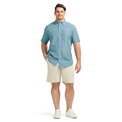 Big & Tall IZOD Breeze Short Sleeve Button-Down Shirt