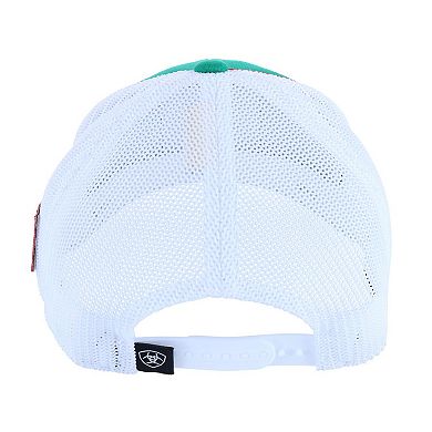 Ariat Men's Mexican Flag Mesh Snap Back Cap