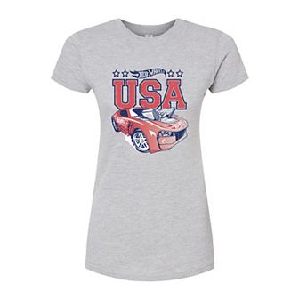 Junior's Hot Wheels Fitted Tee