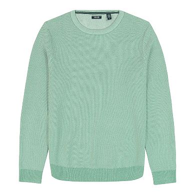 Big & Tall IZOD Honeycomb Crewneck Sweater