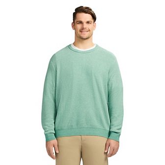 Big & Tall IZOD Honeycomb Crewneck Sweater