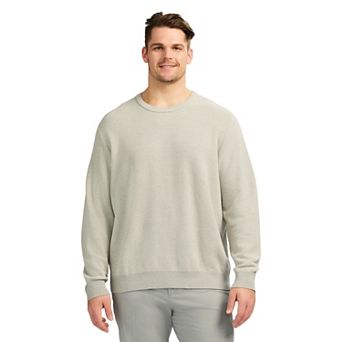 Big & Tall IZOD Honeycomb Crewneck Sweater
