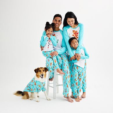 Toddler Girl Jammies For Your Families® Dog Family Top & Bottoms Pajama Set