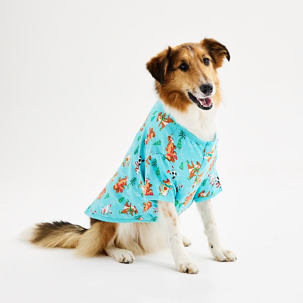 Pet Jammies For Your Families® Dog Family One-Piece Pajamas - Winter Dogs (SMALL)