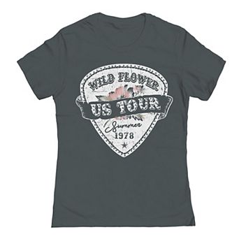 Junior's Wild Flower Graphic Tee