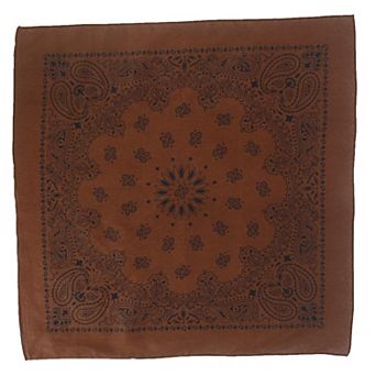 27 Inch Austin Paisley Print Bandana
