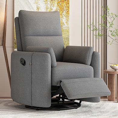 360 Degree Swivel Recliner Theater Recliner Manual Rocker Recliner Chair