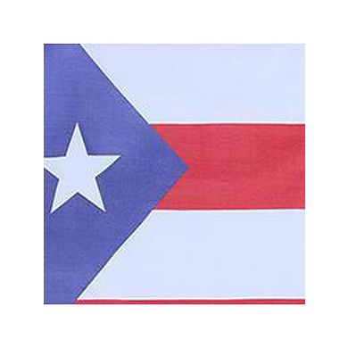CTM Cottom Puerto Rico Flag Bandana Set (Pack of 12)