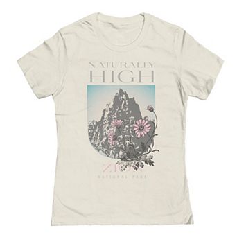 Junior's Naturally High Graphic Tee