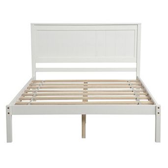 Merax Platform Bed Frame With Headboard
