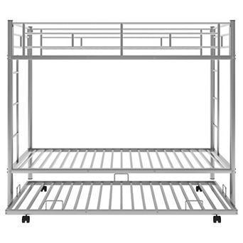 Merax Twin Over Twin Bunk Bed With Trundle