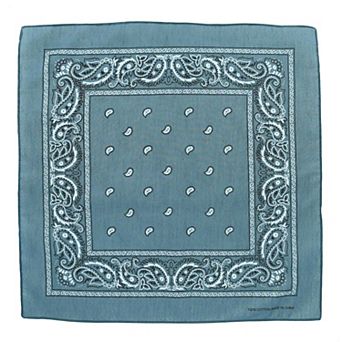 Cotton Paisley Print Bandana