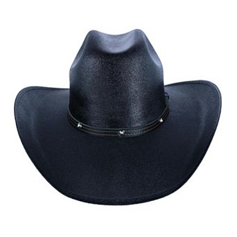 Ctm Men's Western Chihuahua Canvas Hat