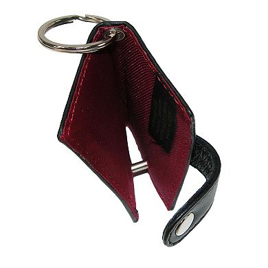 Leather Scan Card Key Chain Wallet (pack Of 3)