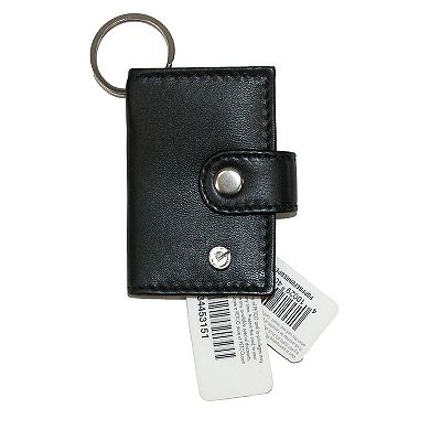 Leather Scan Card Key Chain Wallet
