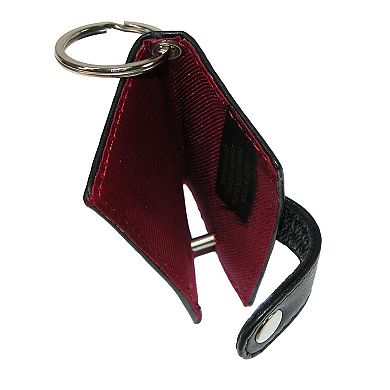 Leather Scan Card Key Chain Wallet