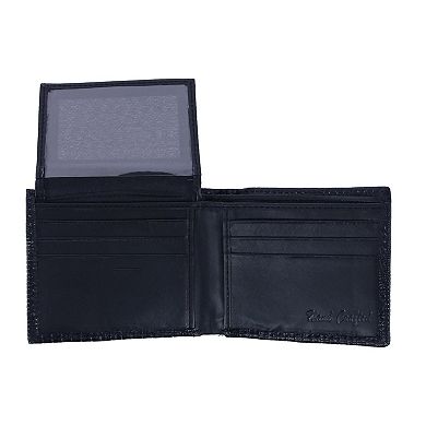 Men's Lizard Print Bifold Wallet