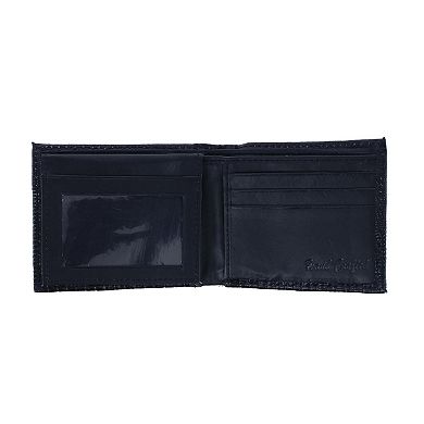 Men's Lizard Print Bifold Wallet