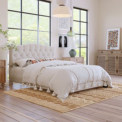 Merax Upholstered Platform Bed