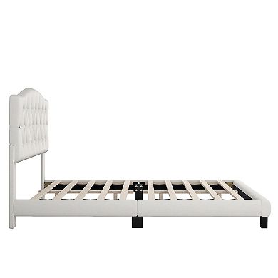 Merax Upholstered Platform Bed