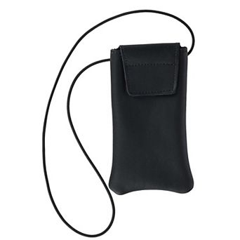 Solid Leather Eyeglass Case With Neck String