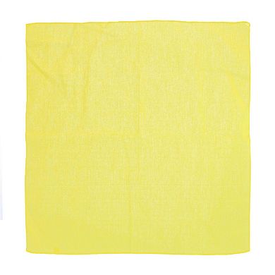 CTM Show Your Support Solid Cotton Bandana Set