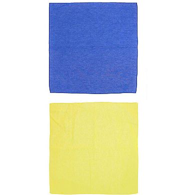 CTM Show Your Support Solid Cotton Bandana Set