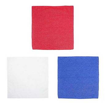 Show Your Support Solid Cotton Bandana Set