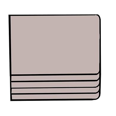 Vinyl Stacked Horizontal Window Inserts