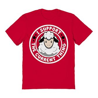 Men's COLAB89 I Support The Current Thing Graphic Tee