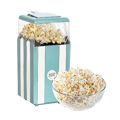 Brentwood Classic Striped 8 Cup Hot Air Popcorn Maker