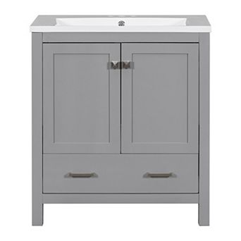 Merax Bathroom Vanity With Single Sink