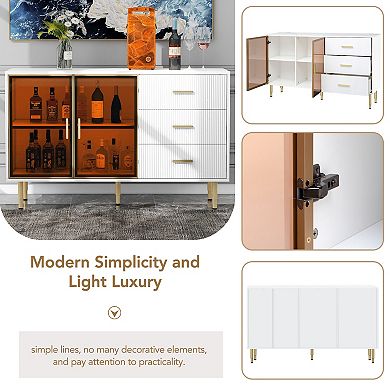 Merax Modern Sideboard，buffet Cabinet