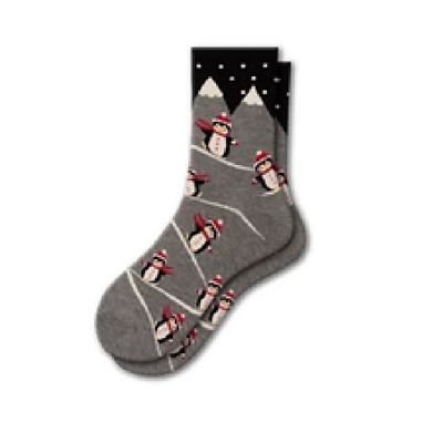 Holiday Theme Novelty Cotton Crew Socks