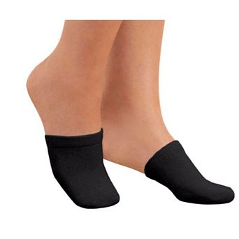 Pedi-pocket No Show Seamless Toe Socks 3 Pair Pack